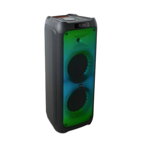 PartySpeaker 100W Altavoz Bluetooth portátil con Efectos de luz con  micrófono Externo - Altavoz Bluetooth Ideal para Fiestas y Karaoke - con  Entrada Auxiliar para micrófono : : Electrónica
