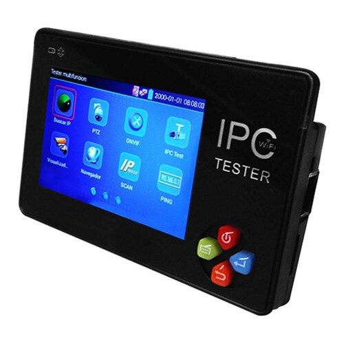 Probador Tester Camaras Ip Salida Corriente Pantalla Tactil