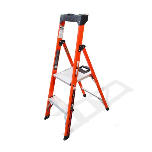 Escalera de Fibra de Vidrio 4' Tipo I Quick-N-Lite Little Giant 15354-001.