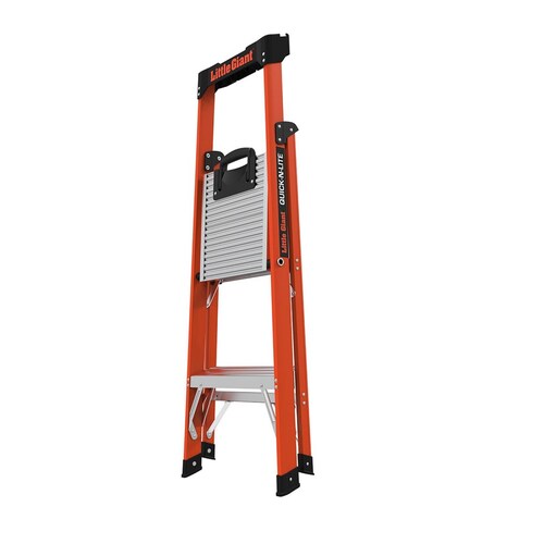 Escalera de Fibra de Vidrio 4' Tipo I Quick-N-Lite Little Giant 15354-001.