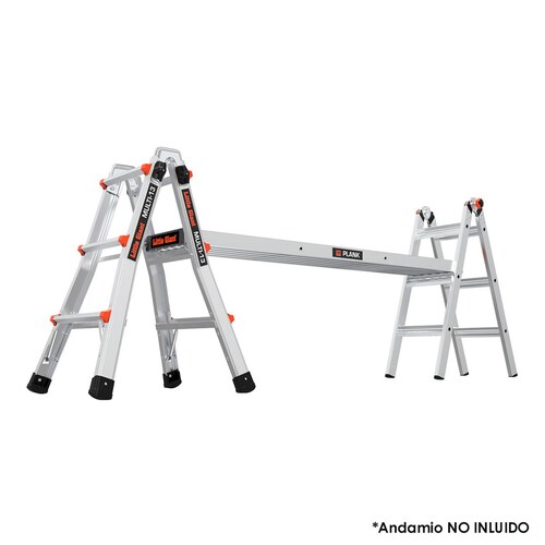 Escalera Aluminio Multiposición 13' Tipo IA Multi Little Giant 16513