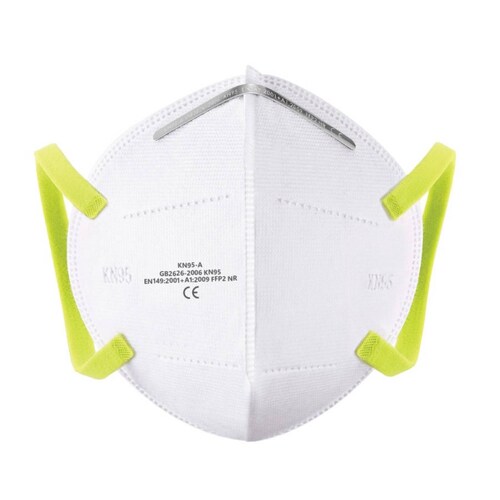 Cubrebocas Kn95 Paquete 10 Piezas Desechable Uso Personal Certificado para Protección Respiratoria
