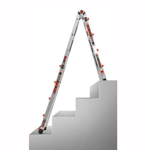 Escalera de Aluminio Multiposición 17' Tipo IA con Niveladores Leveler Little Giant 16517-803