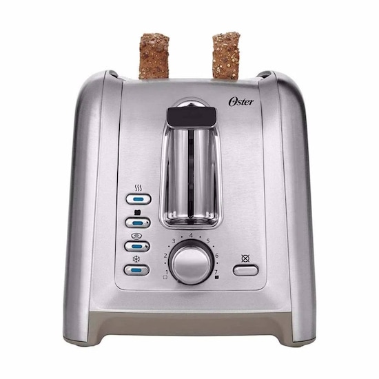 Tostador Rebanadas Instant Gourment Plata Oster TSSTTRDFL2