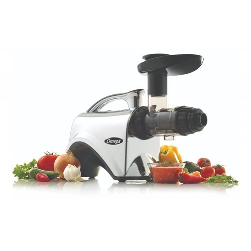 Extractor de Jugo Prensa Fria Centro Nutrición Cromado Omega NC900HDC