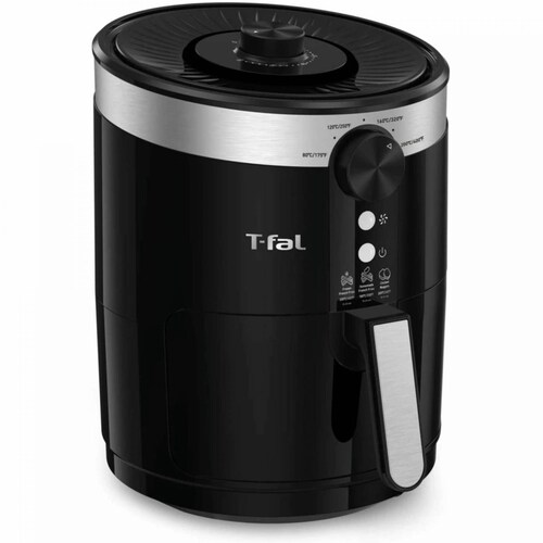 Freidora De Aire 3.5 L para 4 Personas Easy Fry Negra T-fal Ey1208mx