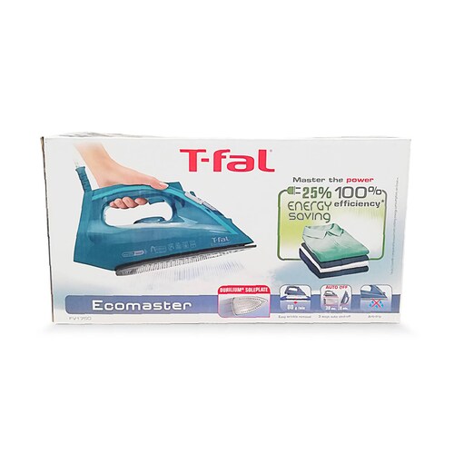 Plancha de Vapor Suela Durilium Azul T FAL FV1050X0