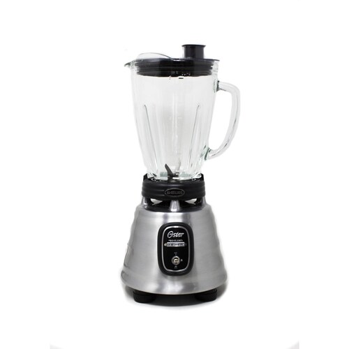 Licuadora 1 Velocidad + Reversible Acero Inoxidable con Negro Oster BLSTBESTE.