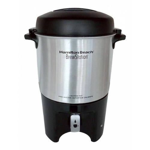 Cafetera Percoladora 40 Tazas Aluminio Hamilton Beach 40540