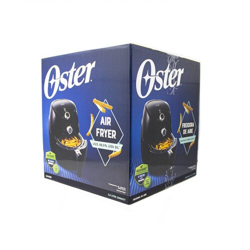 Freidora De Aire 32 L Bioceramic® Negra Oster® Ckstaf7601.