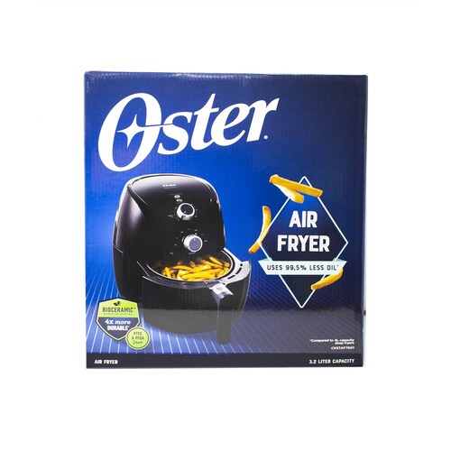 Freidora De Aire 32 L Bioceramic® Negra Oster® Ckstaf7601.