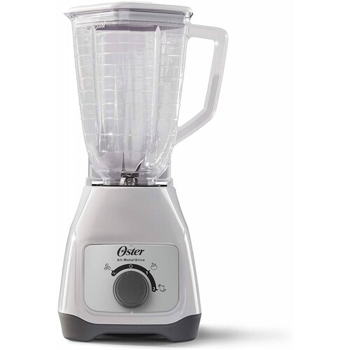 Licuadora 2 Velocidades + Pulso Vaso de Plástico Blanca Oster BLSTKAPWRD.