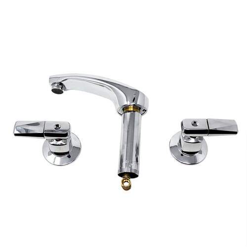 Juego De 2 Llaves Para Lavabo Con Grifo Cromado Moen 8924.