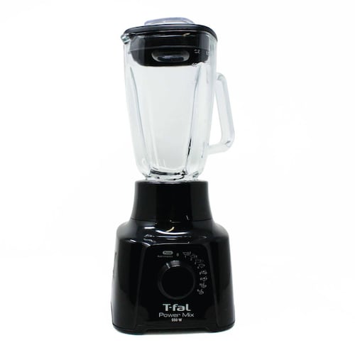 Licuadora 8 Velocidades Vaso de Vidrio Power Mix Negra T FAL LN2898MX.