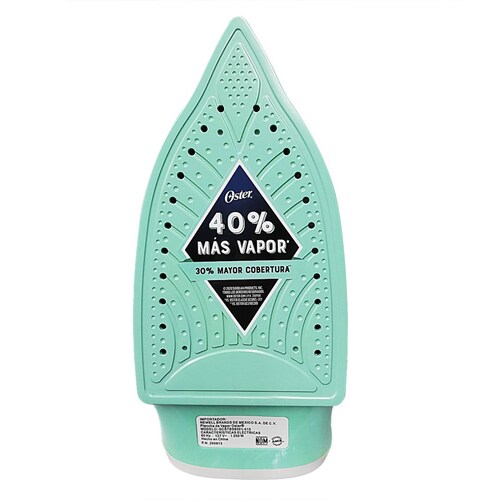 Plancha De Vapor Suela Antiadherente Verde Oster Gcstbs6001.