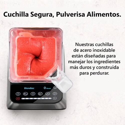 Licuadora Blendtec Designer 725 Plateada