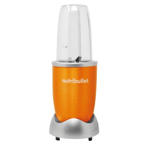 Licuadora Personal Procesador Nutribullet 5 Piezas 600 W Naranja 102581 +  Kit 5 de Accesorios Deluxe Nutribullet 100392