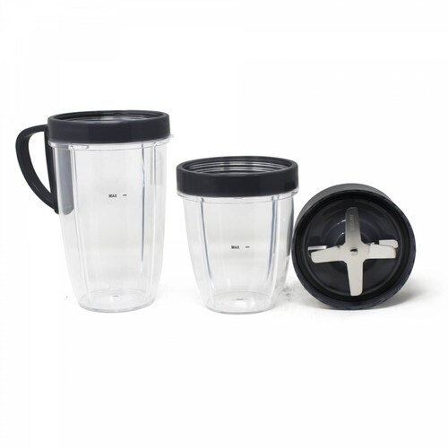 Licuadora Personal Procesador Nutribullet 5 Piezas 600 W Naranja 102581 +  Kit 5 de Accesorios Deluxe Nutribullet 100392