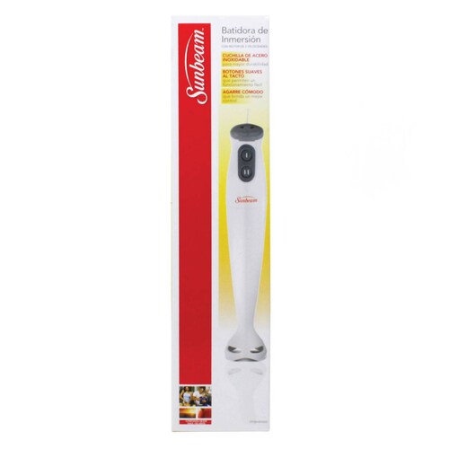Batidora de Inmersión 2 Vel Blanco Sunbeam FPSBHB9000.