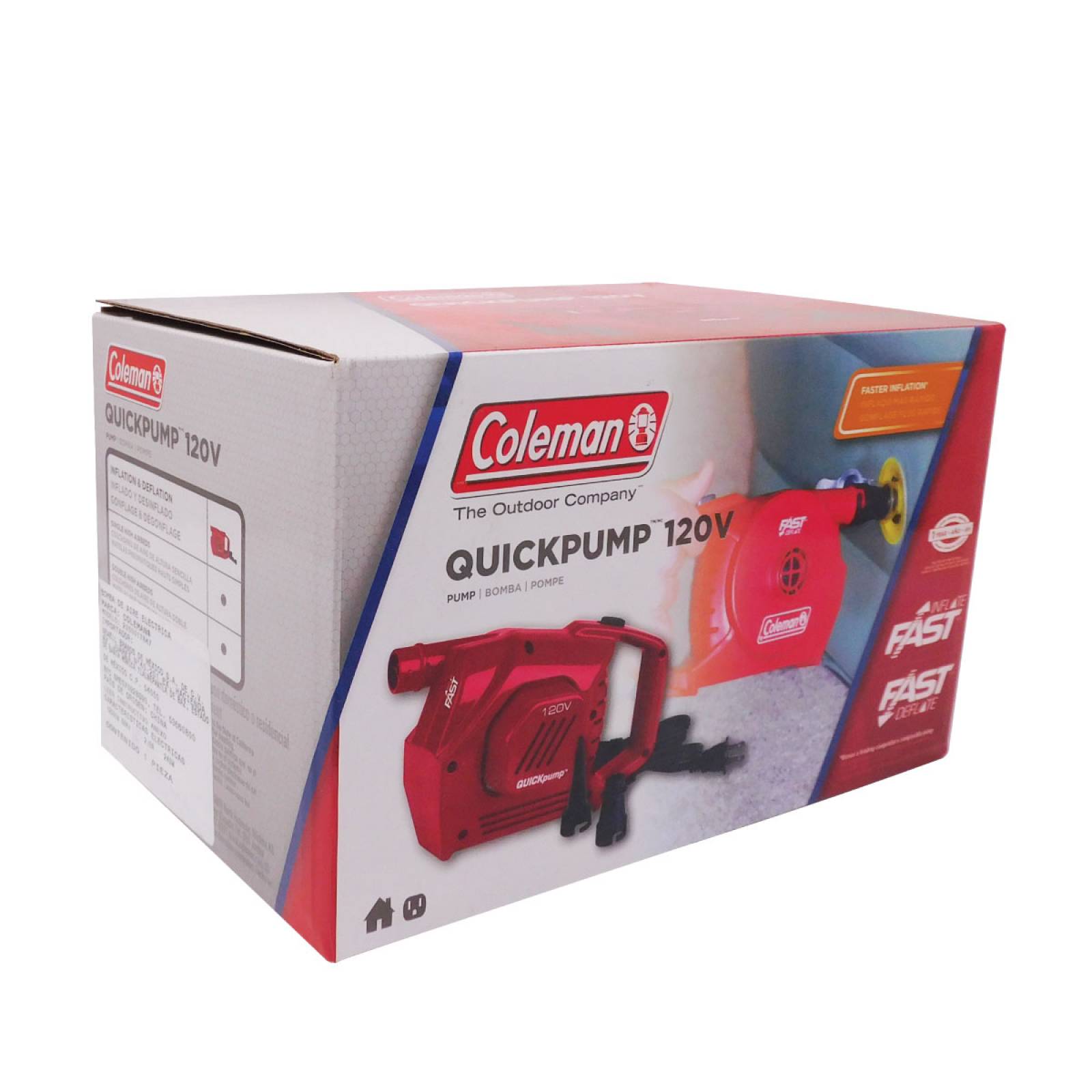 Pompe à Air Coleman QuickPump 120V - Pour Matelas Gonflable - Rapide