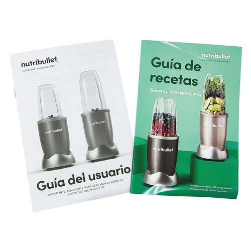 Mini Licuadora Nutribullet 102580 Color Plata Incluye 5 Accesorios