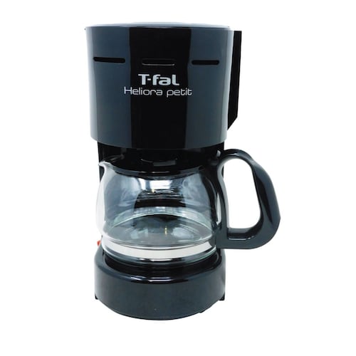 Cafetera De Goteo 4 Tazas Heliora Petit Negra T-fal Cm3218mx