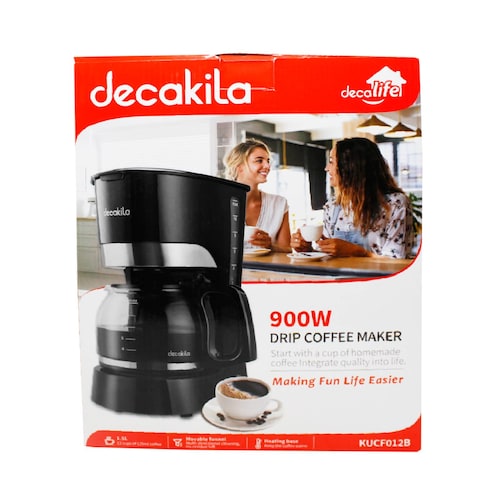 Cafetera 12 tazas filtro Permanente Decakila