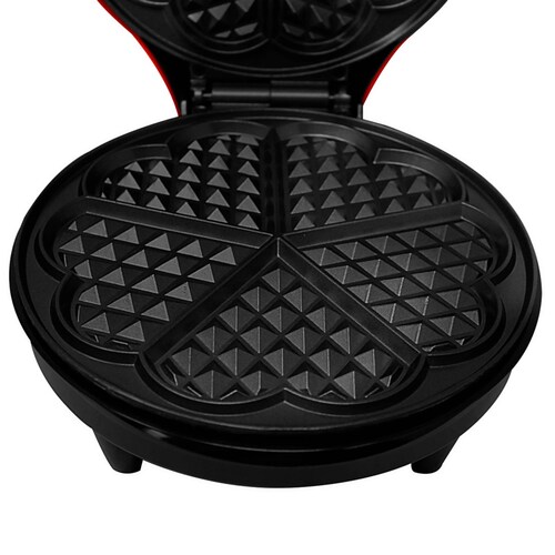 Máquina para Waffles Antiadherente 1000 W Roja Decakila KUEC016W – decashop