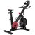 Bicicleta Fija Spinning y Fuerza Worqout Wcycle S con soporte para tablet negra con rojo 