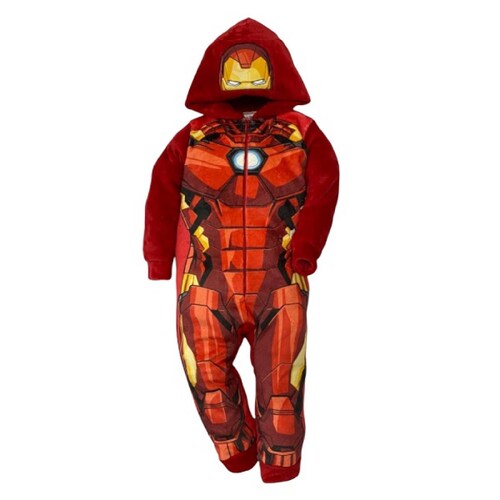 Mameluco con Gorro Bordado para Niños Marvel Ironman