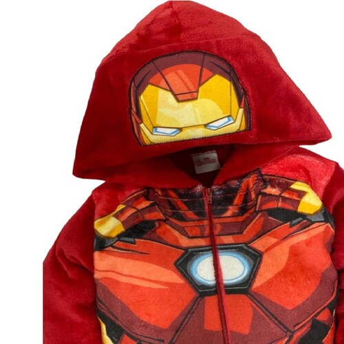 Mameluco con Gorro Bordado para Niños Marvel Ironman