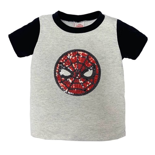 Conjunto 2 piezas Playera Bordada y Short Marvel Spiderman