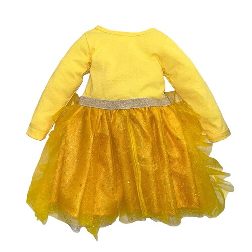 Vestido manga larga con sublimando enfrente Disney Bella 