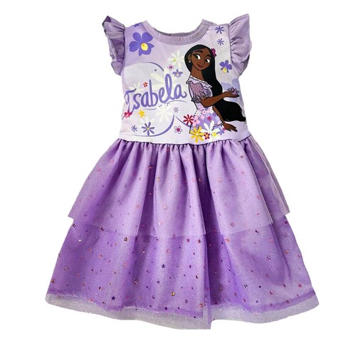 Vestido sublimado Disney Encanto Isabela 