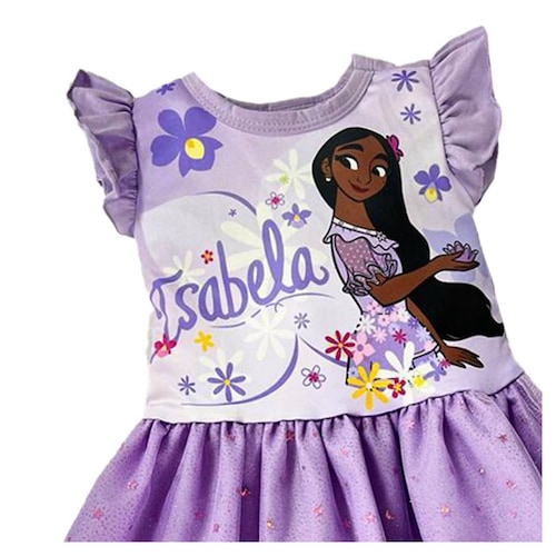Vestido sublimado Disney Encanto Isabela 
