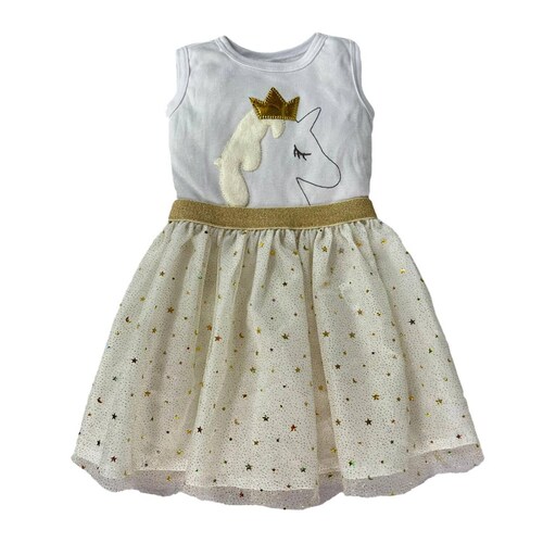 Kit 2 Vestidos Kiss Catarina, Unicornio .