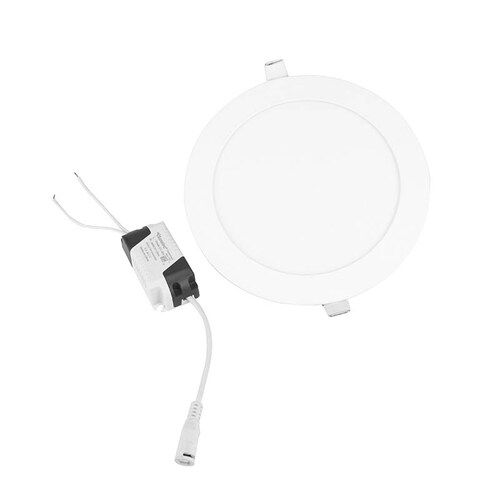 Luminario Circular para Empotrar 12W Luz Cálida Sanelec 1254
