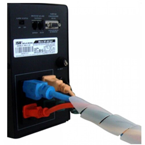 ESPIRAL PARA CABLES 15MM THORSMAN COLOR NEGRO 5 BOLSAS DE 10MTS C/U 4700-06270.