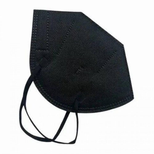 CUBRE BOCA MASCARILLA KN95 NEGRO 