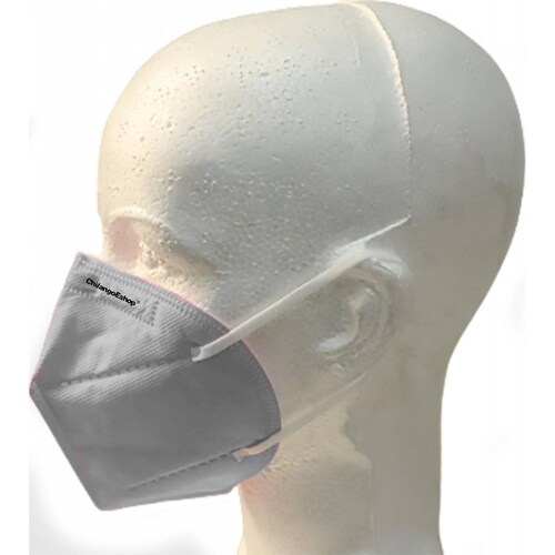 CUBRE BOCA MASCARILLA KN95 GRIS 