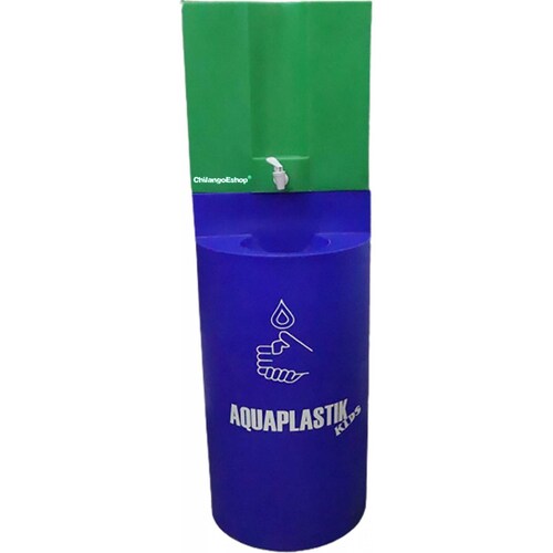 LAVAMANOS PORTATIL INFANTIL AQUAPLASTIK KITS BLUE GREEN 