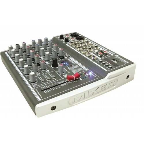 MEZCLADORA 10 CANALES SOUNDTRACK DSP BT MP3 MX-1002U 