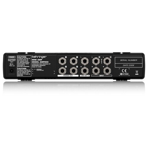 AMPLIFICADOR PARA AUDIFONOS BEHRINGER AMP800 