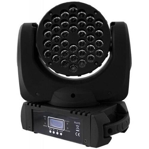 CABEZA ROBOTICA 36 LED ALTO PODER RGBW 