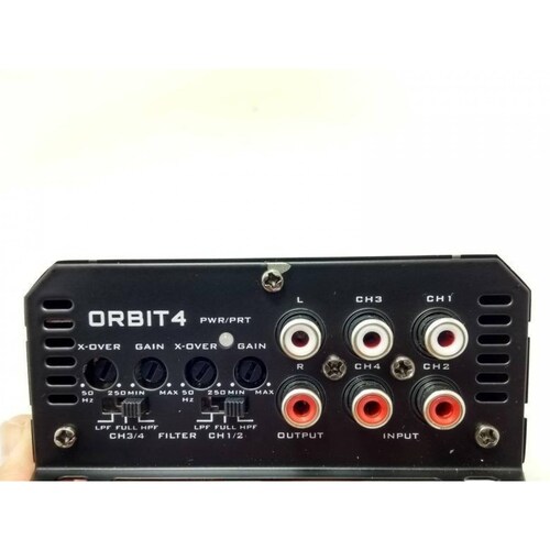 AMPLIFICADOR MINI 4 CANALES ATOMIC AUDIO ORBIT4 CLASE D TREO