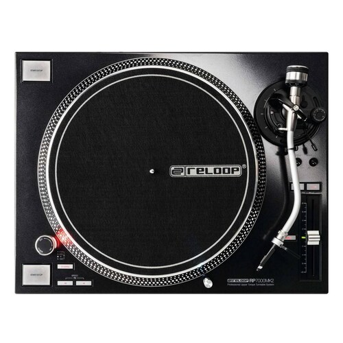 Tornamesa negra profesional RELOOP RP-7000 MK2 