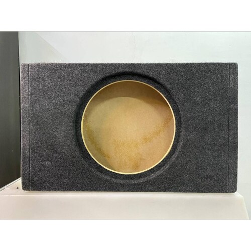 Cajon sellado 1X12 para pickup con soportes 