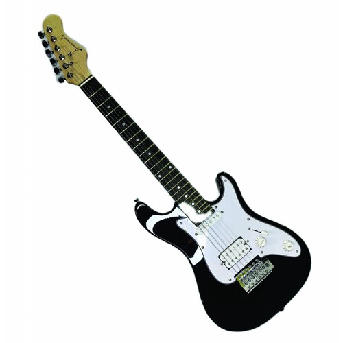 Guitarra Eléctrica NEGRA profesional Infantil JR GUITAROCK 