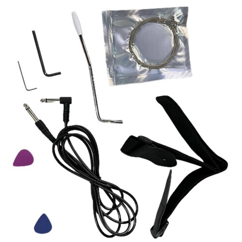 Kit de Guitarra electrica SOMBREADA profesional funda amplificador 
