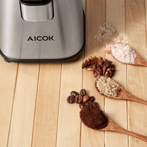 Molino De Café Eléctrico Aicok Acero Inoxidable  Cg9100 